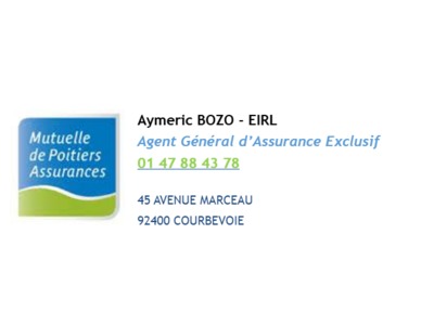 Illustration du partenaire Mutuelle de Poitiers 40 Avenue Marceau 92400 Courbevoie